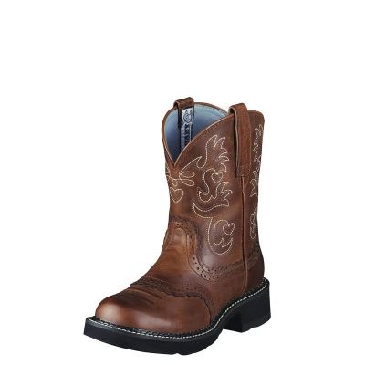 Ariat Fatbaby Saddle Kahverengi Western Csizma Bayan (32332-737)